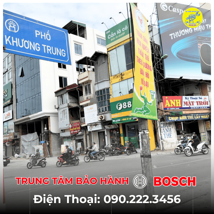 Trung Tâm Bảo Hành BOSCH Tại Phố Khương Trung