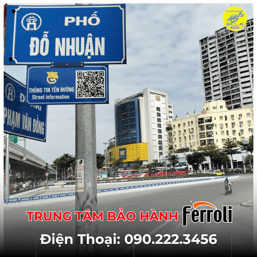 Trung Tâm Bảo Hành Ferroli tại phố Đỗ Nhuận