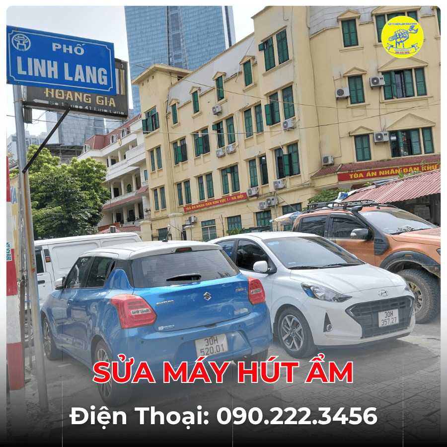 Sửa Máy Hút Ẩm Tại Phố Linh Lang