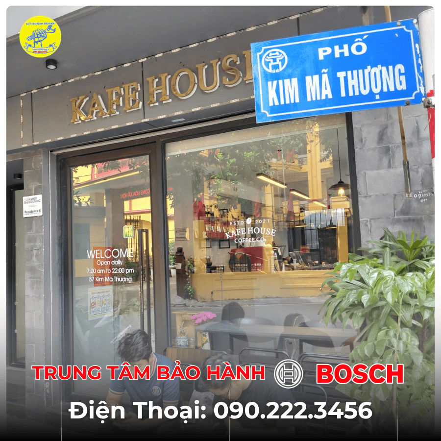 Trung Tâm Bảo Hành BOSCH Tại Phố Kim Mã Thượng