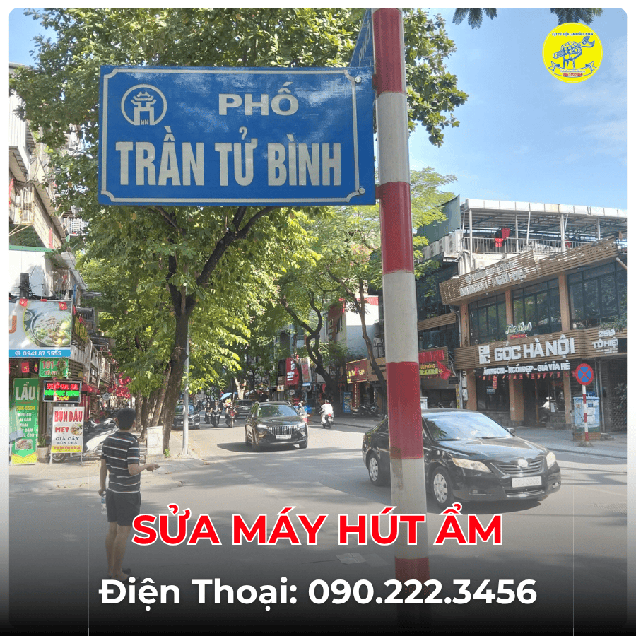 Sửa Máy Hút Ẩm Tại Phố Trần Tử Bình