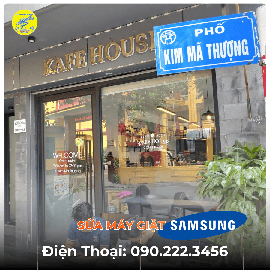 Sửa Máy Giặt SAMSUNG tại phố Kim Mã Thượng