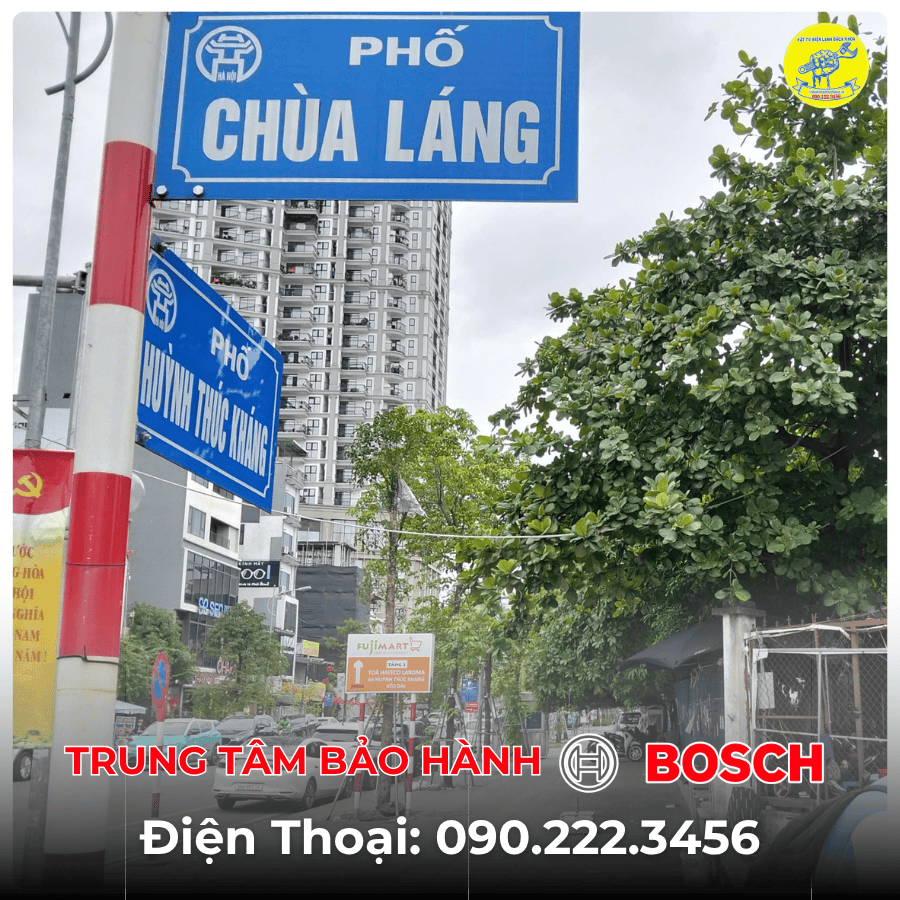Trung Tâm Bảo Hành BOSCH Tại Phố Chùa Láng
