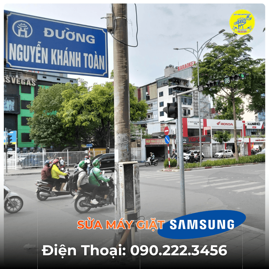 Sửa Máy Giặt SAMSUNG tại đường Nguyễn Khánh Toàn