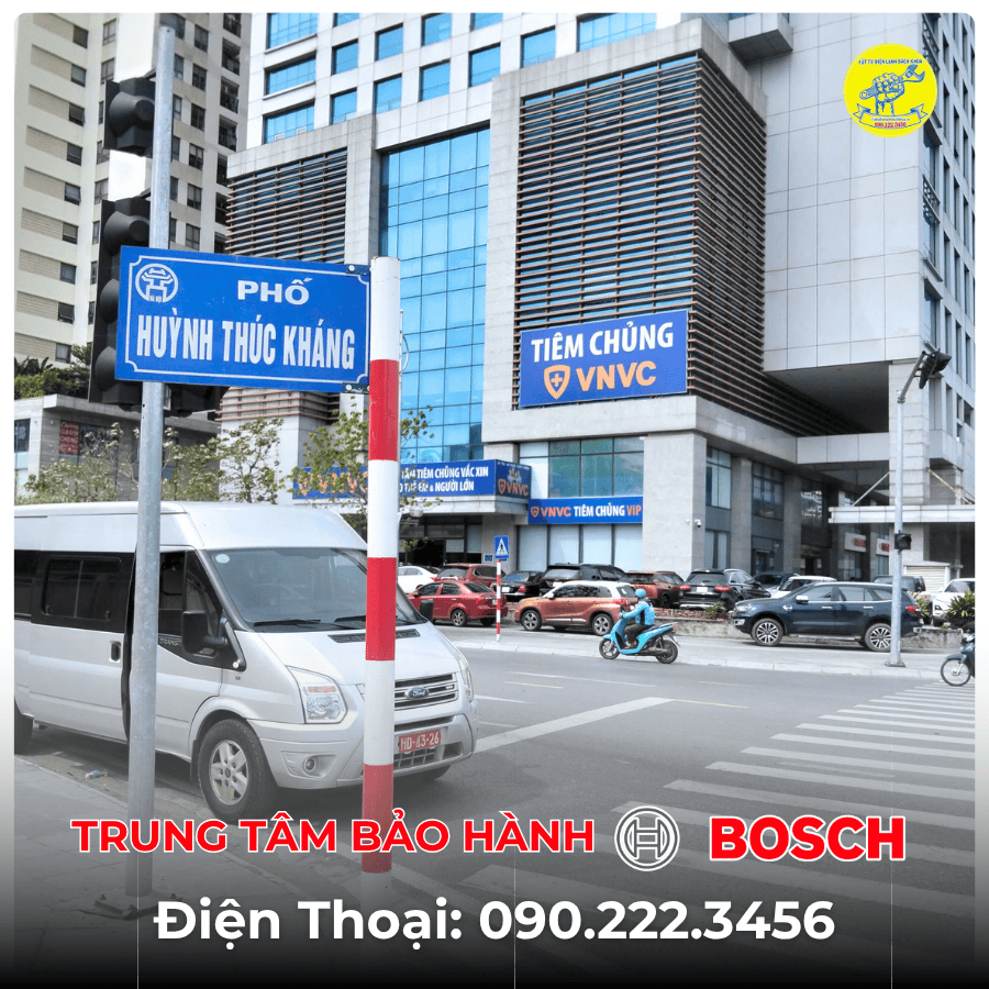 Trung Tâm Bảo Hành BOSCH Tại Phố Huỳnh Thúc Kháng