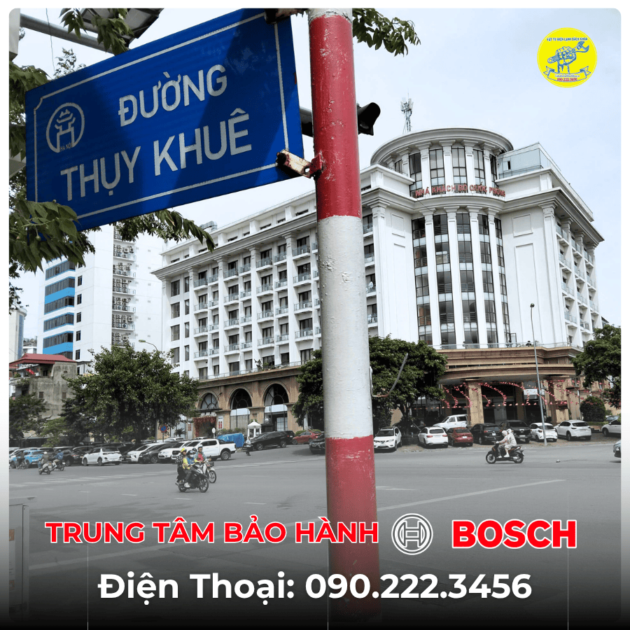 Trung Tâm Bảo Hành BOSCH Tại Đường Thụy Khuê
