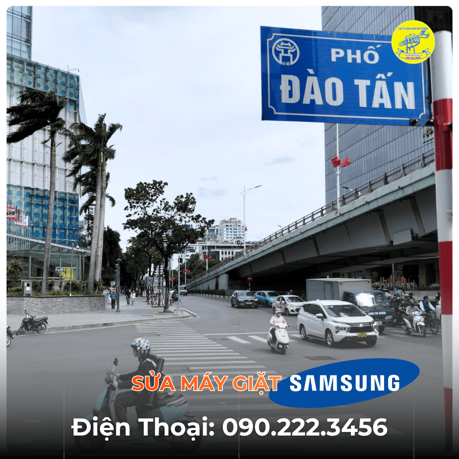 Sửa Máy Giặt SAMSUNG tại phố Đào Tấn