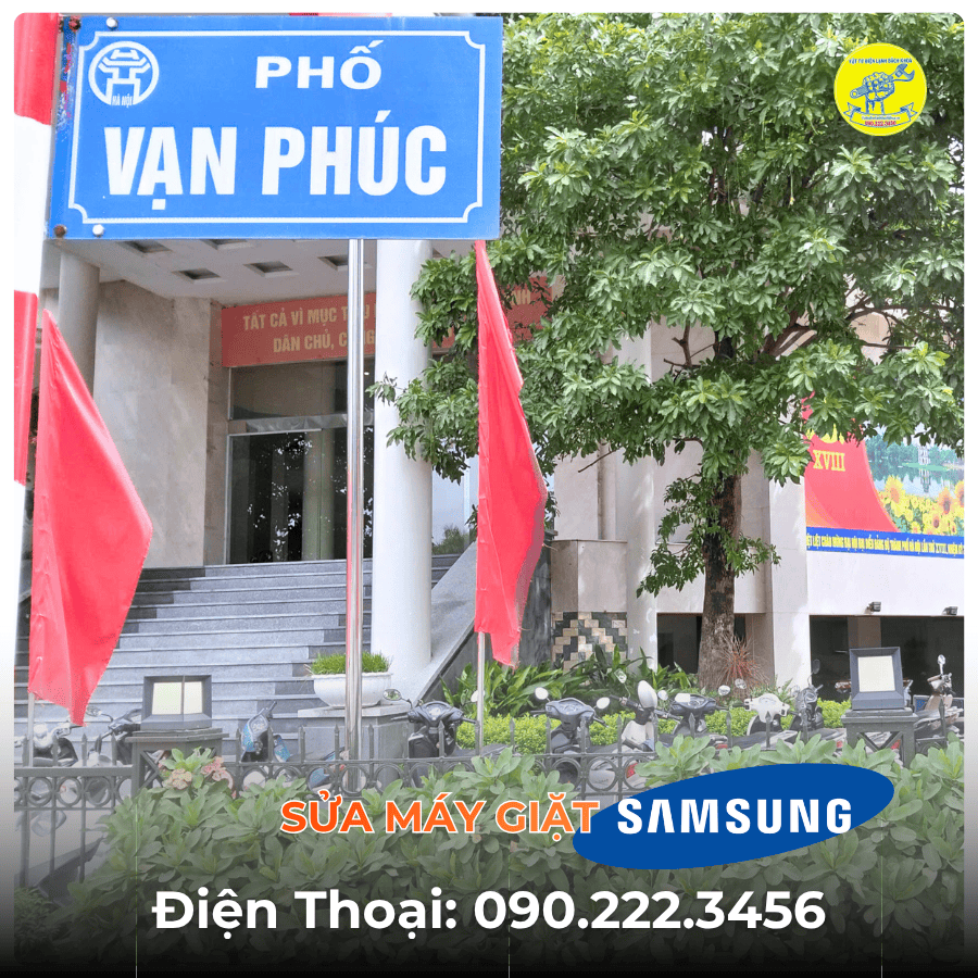 Sửa Máy Giặt SAMSUNG tại phố Vạn Phúc