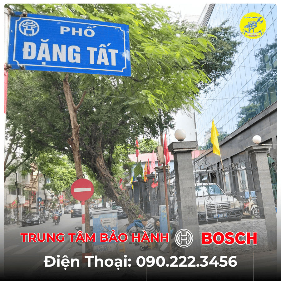 Trung Tâm Bảo Hành BOSCH Tại Phố Đặng Tất