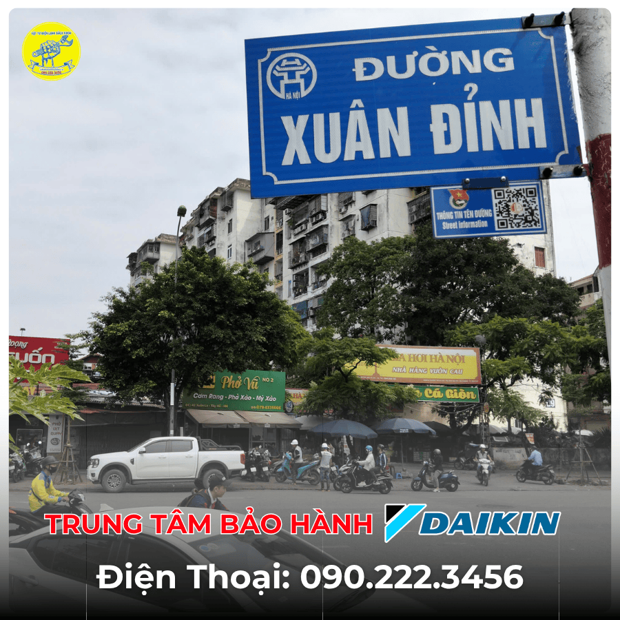 Trung Tâm Bảo Hành DAIKIN Tại Đường Xuân Đỉnh