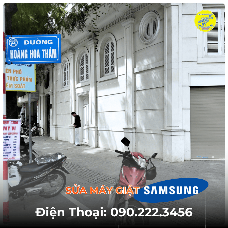 Sửa Máy Giặt SAMSUNG tại đường Hoàng Hoa Thám