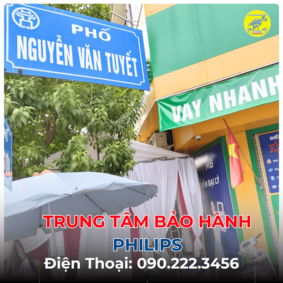 Trung Tâm Bảo Hành Philips tại phố Nguyễn Văn Tuyết
