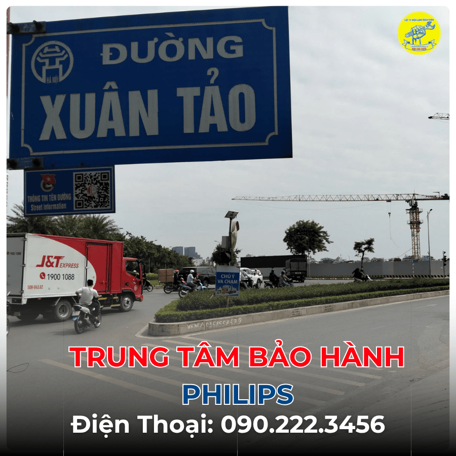 Trung Tâm Bảo Hành Philips tại phố Xuân Tảo