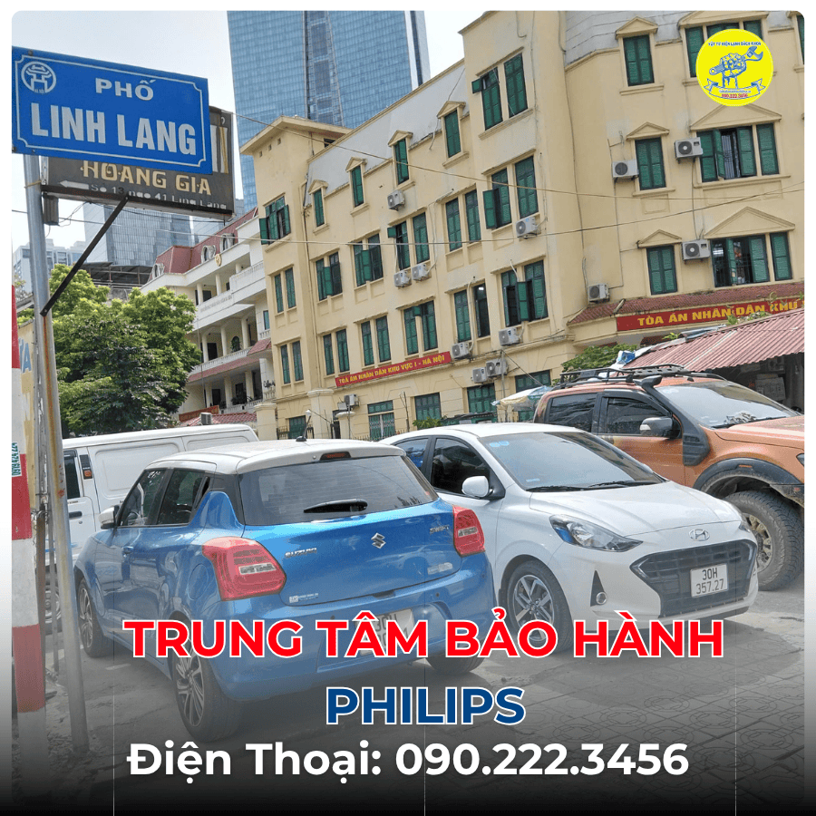 Trung Tâm Bảo Hành Philips tại phố Linh Lang