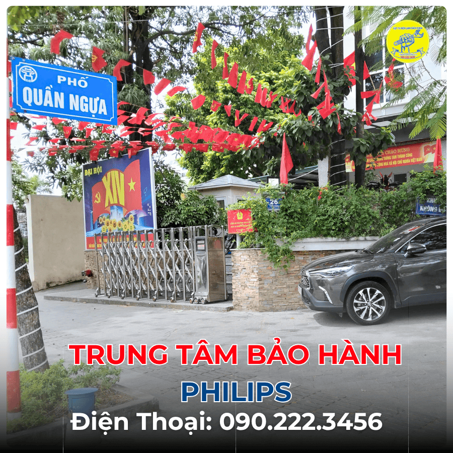 Trung Tâm Bảo Hành Philips tại phố Quần Ngựa