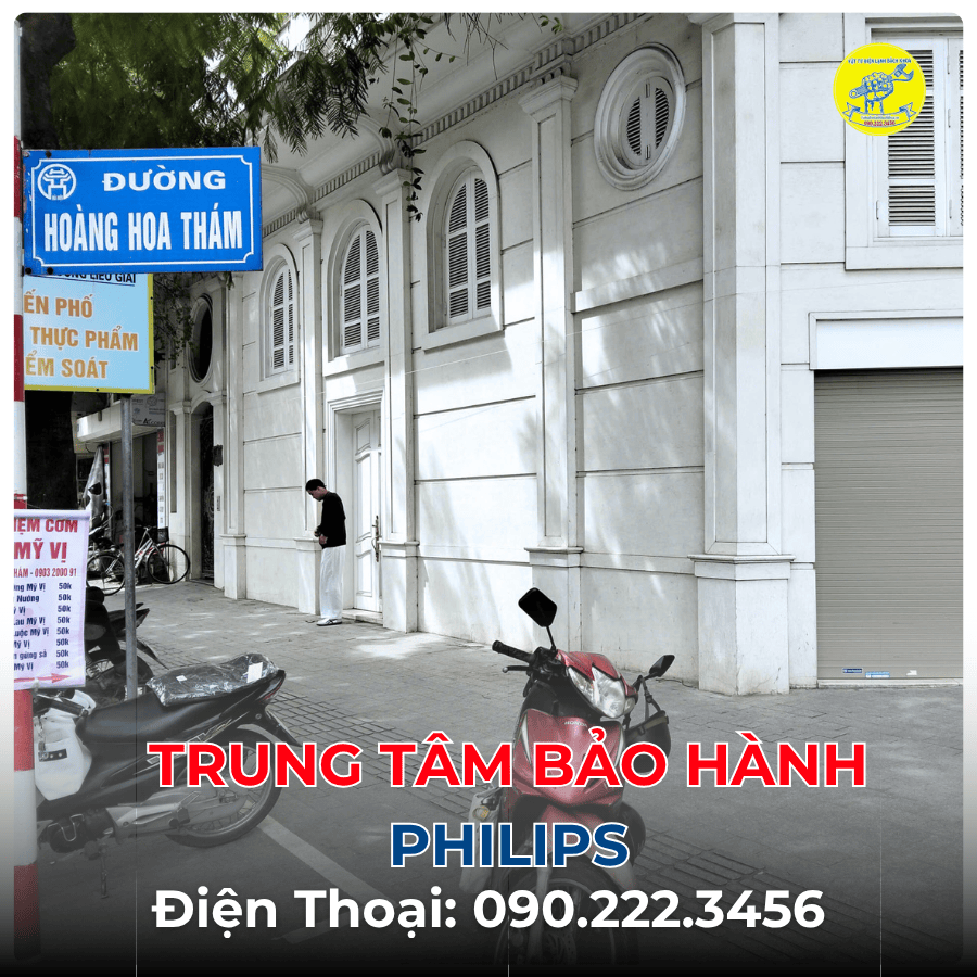 Trung Tâm Bảo Hành Philips tại đường Hoàng Hoa Thám