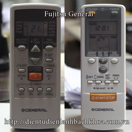 Điều khiển điều hòa General - Chính Hãng bảo hành 2 năm 0902223455