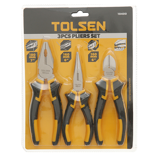 Bộ 3 cây kìm Tolsen 10400