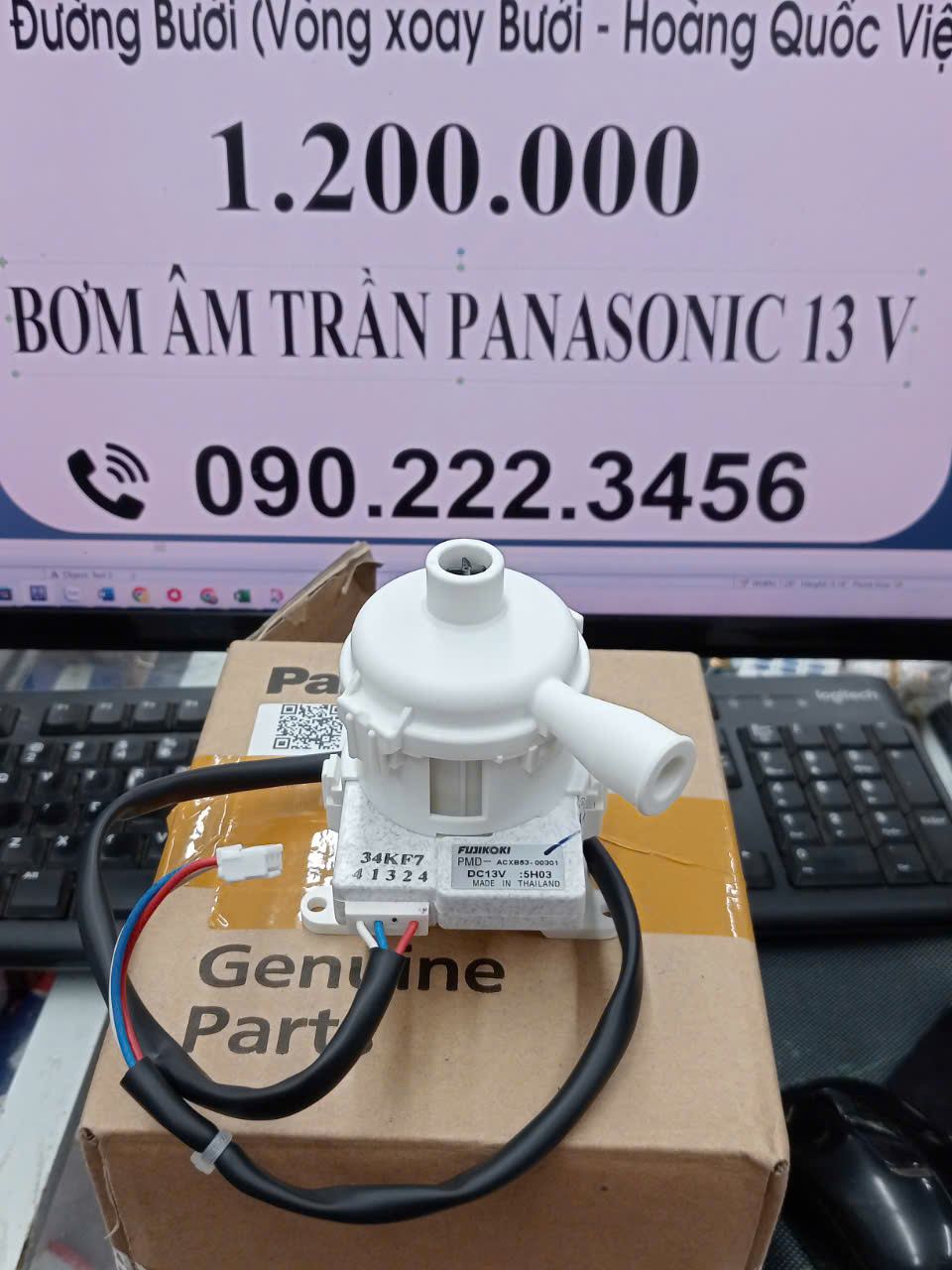 BƠM ÂM TRẦN PANASONIC ( Liên hệ: 090.222.3456)