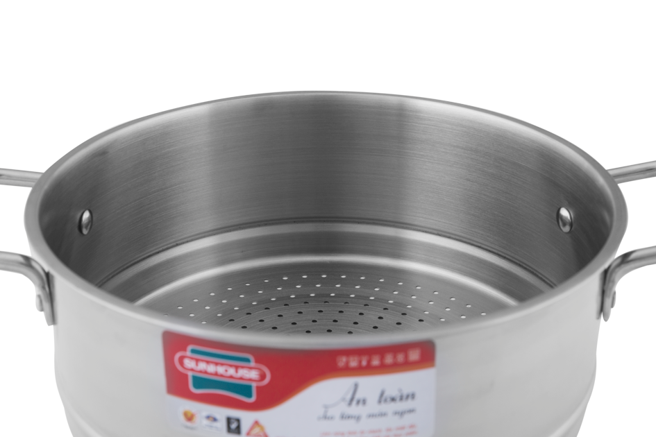 Bộ nồi inox 3 đáy Sunhouse SH895