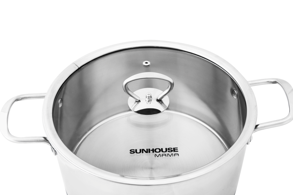 Bộ nồi inox 5 đáy Sunhouse mama SH784