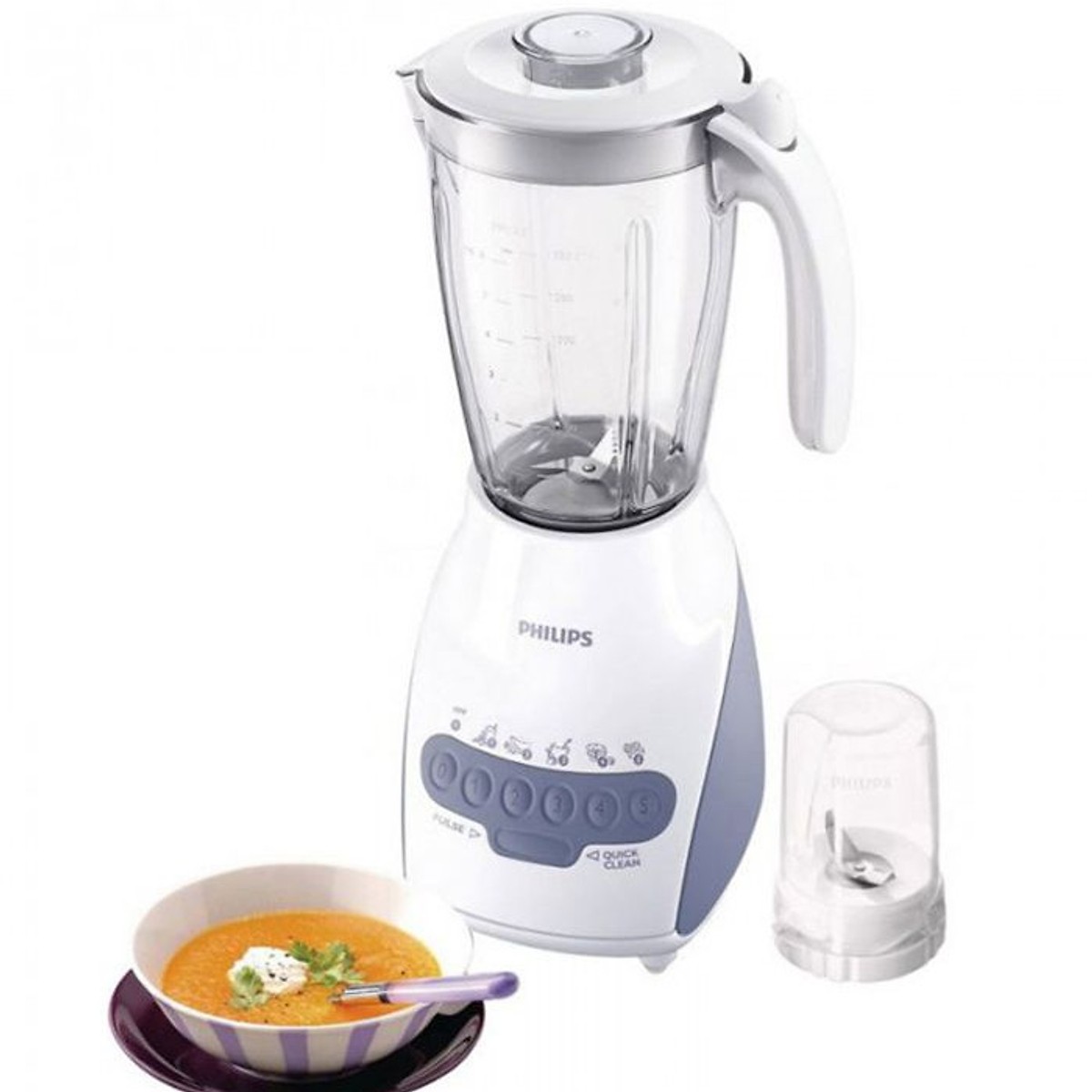 Máy xay sinh tố Philips HR2115 600W 1.5 lít