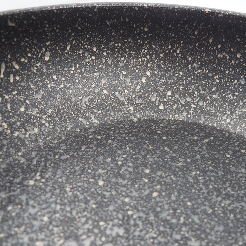 Chảo sâu lòng có vung hoa cương Sunhouse SWP28 (28cm)