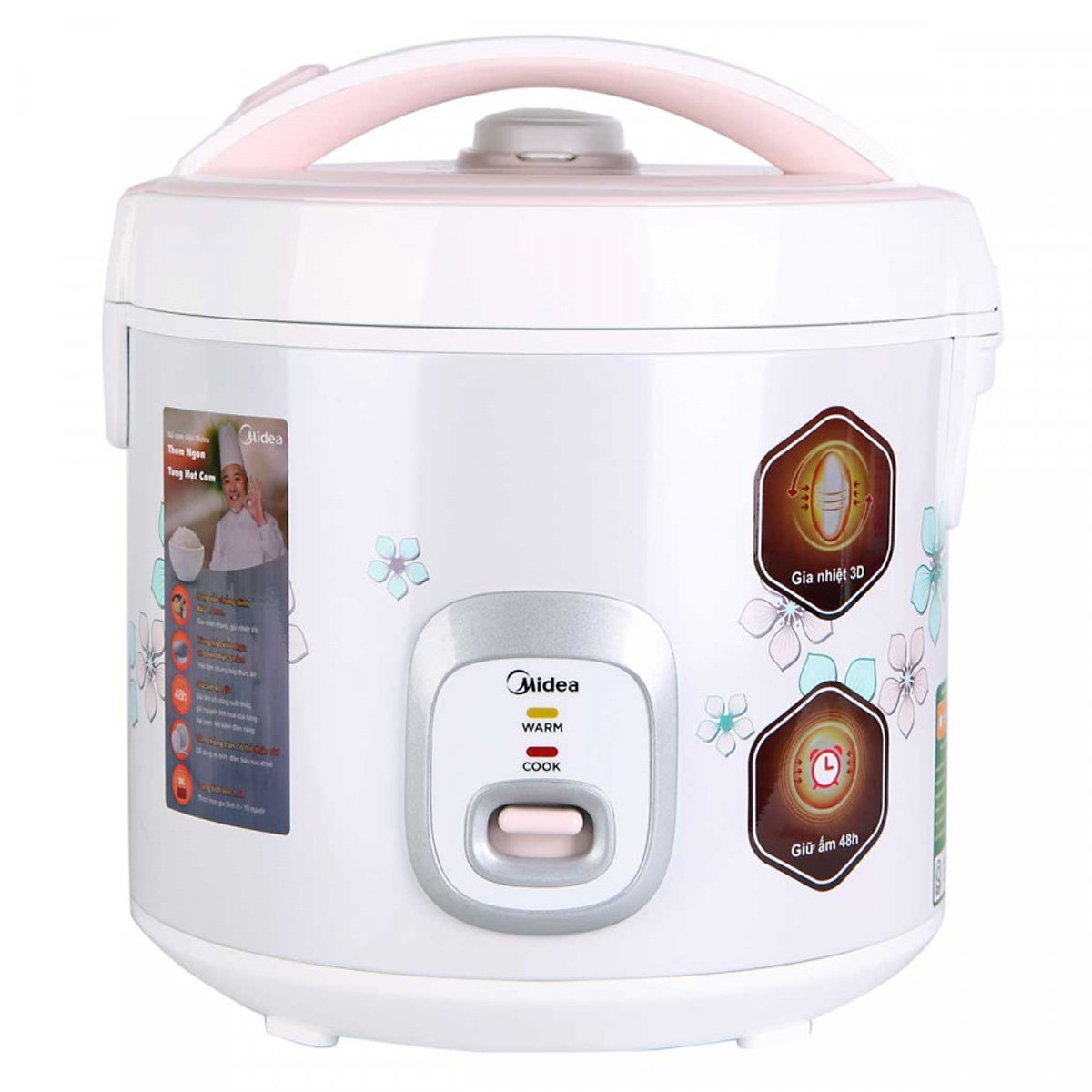 Nồi cơm điện Midea MR-CM1825 1.8L - Hàng Chính Hãng