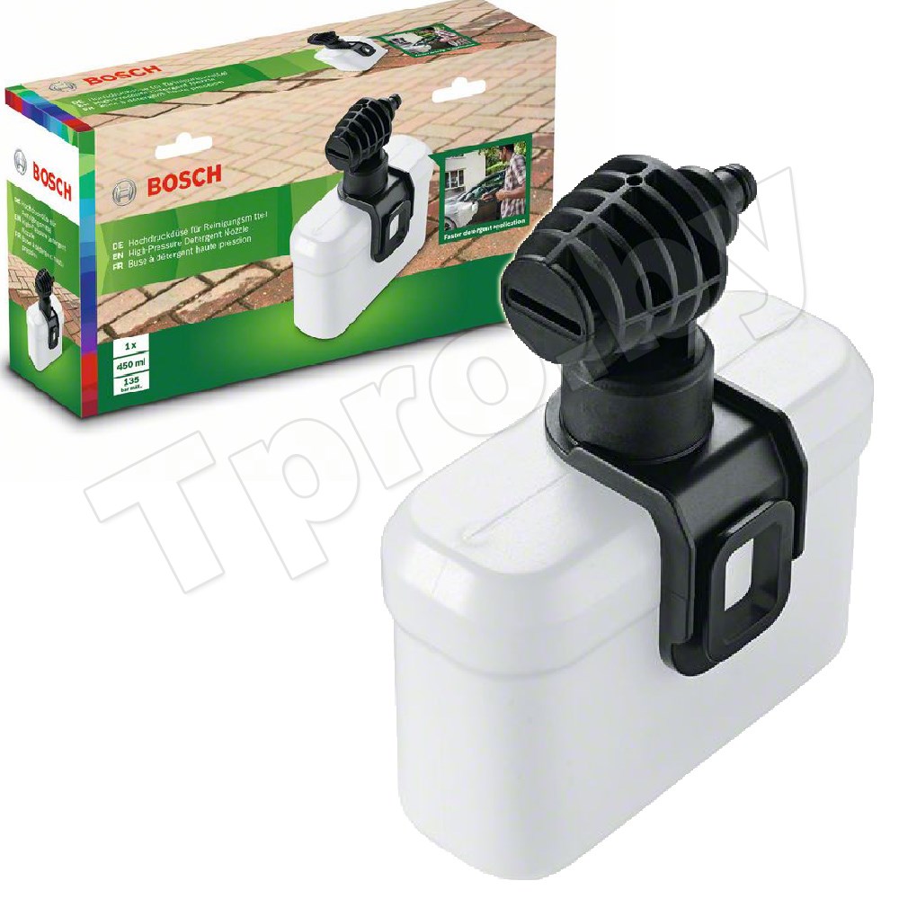 Đầu phun xịt có bình xà phòng Bosch F016800509