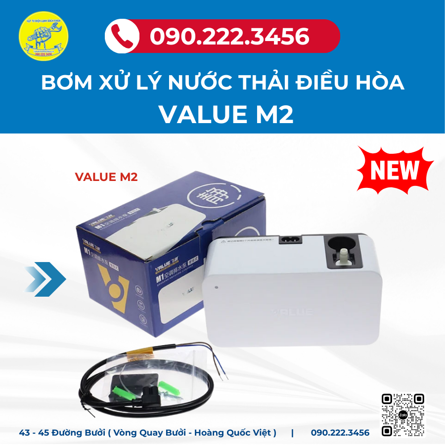 Máy Bơm Nước Ngưng Điều Hòa VALUE M2 tại Nguyễn Chí Thanh
