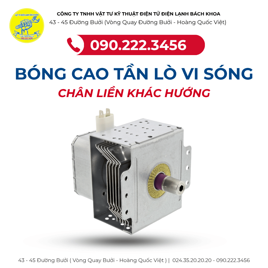 Bóng cao tần lò vi sóng Sharp tại Hà Nội 0902223456