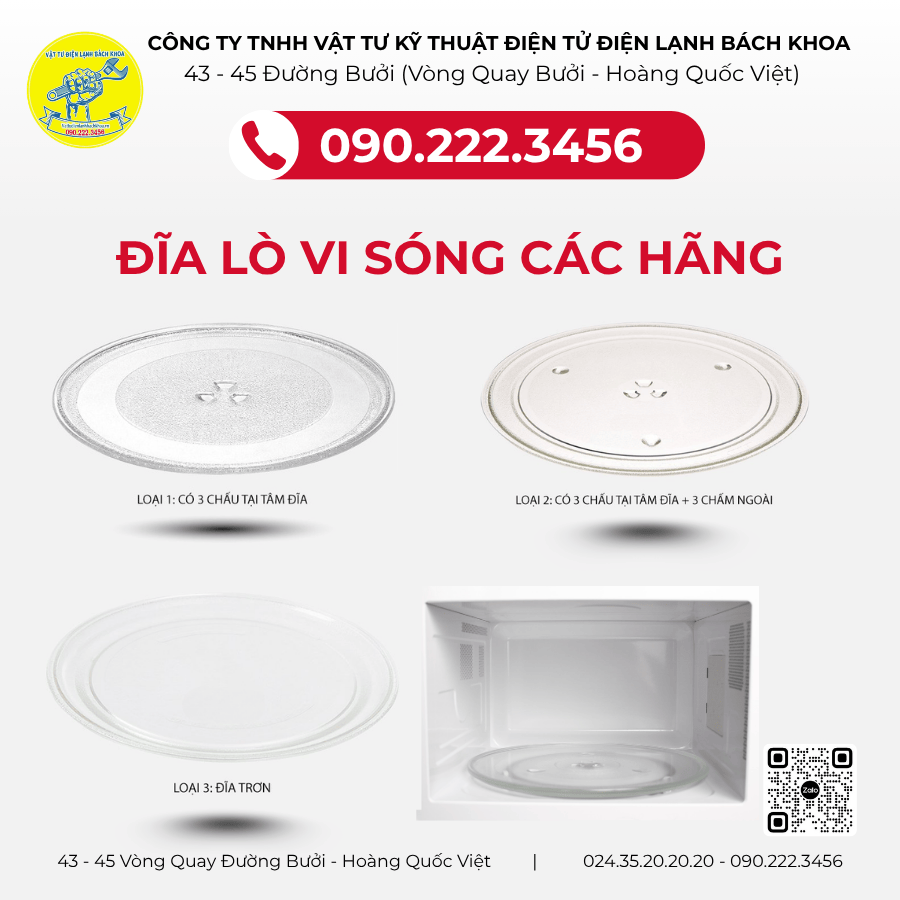 Mua đĩa lò vi sóng Tại KĐT Vinhomes Gardenia - 0902223456