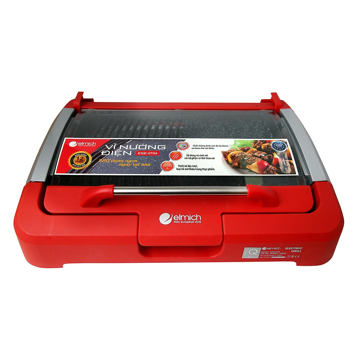 Vỉ nướng điện cao cấp Elmich EGE-0704