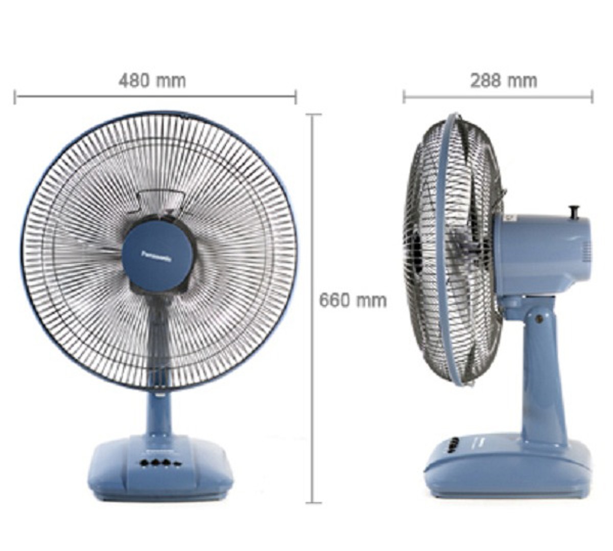 Quạt bàn Panasonic F-400CB (Xanh dương)