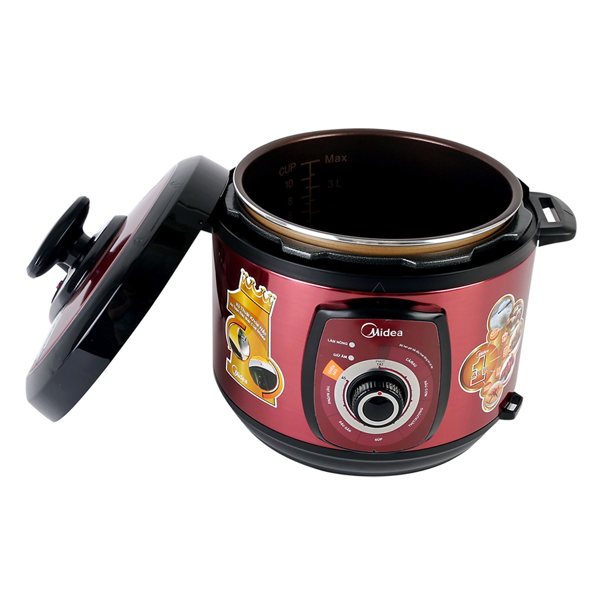 Nồi áp suất Midea MY-CH501A (5L) - Hàng chính hãng