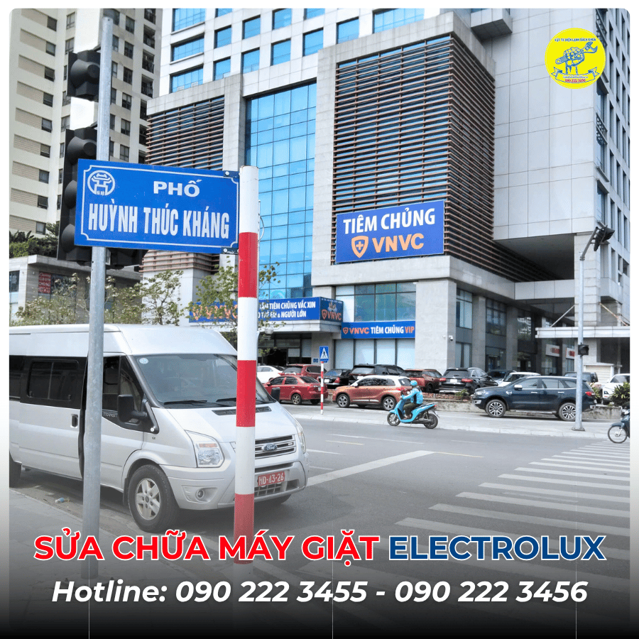 Sửa chữa máy giặt Electrolux tại Phố Huỳnh Thúc Kháng 0902223456