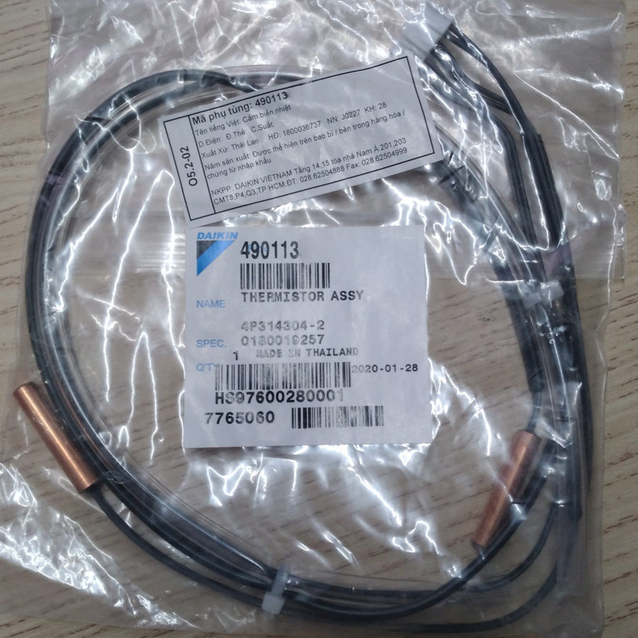 Cảm Biết Nhiệt Điều Hòa Daikin 490113 - Chính Hãng vận chuyển miễn phí trên toàn quốc )