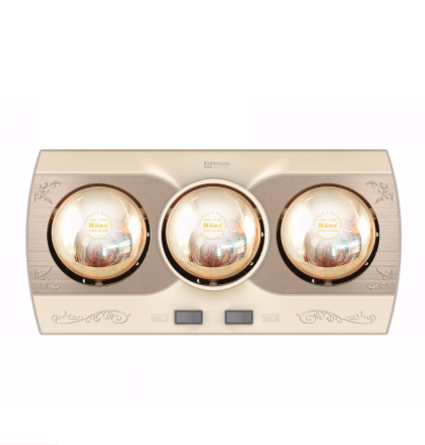 Đèn sưởi nhà tắm Kottmann 3 bóng K3B-Q hàng chính hãng ( Giá bán buôn )