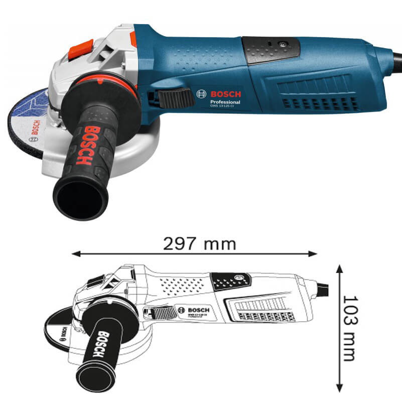 Máy mài góc Bosch GWS 13-125 CI (1300W)
