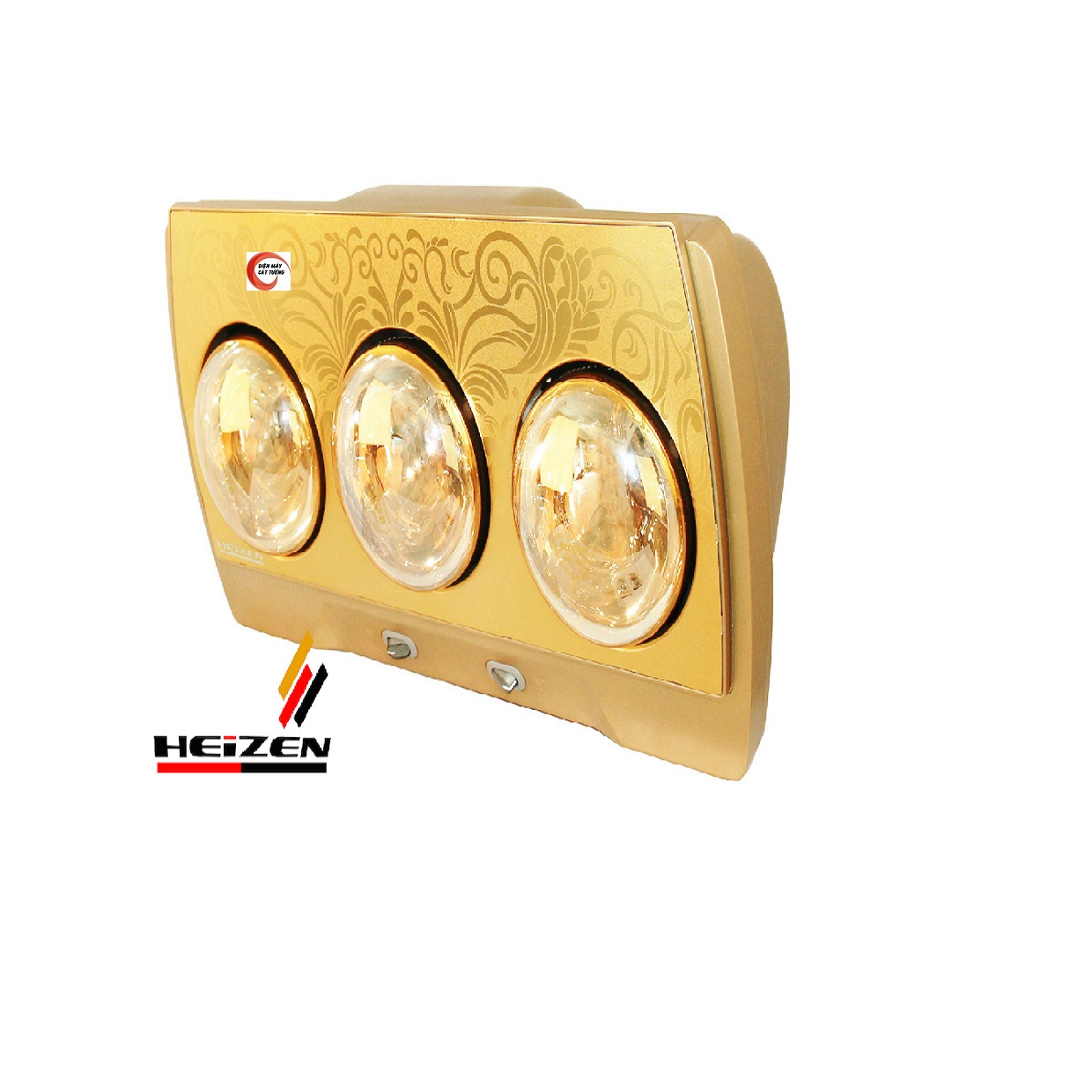 Đèn sưởi nhà tắm Hans 3 bóng HE-3B hàng chính hãng ( Giá bán buôn)