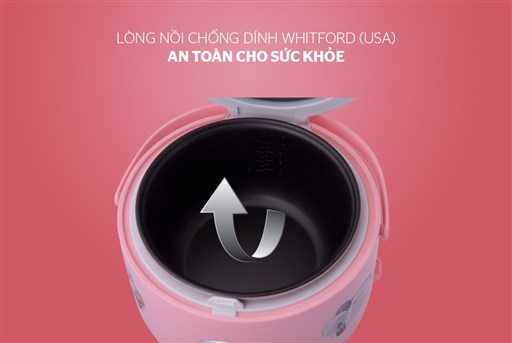 Nồi cơm điện 1.8L Happytime HTD8521P