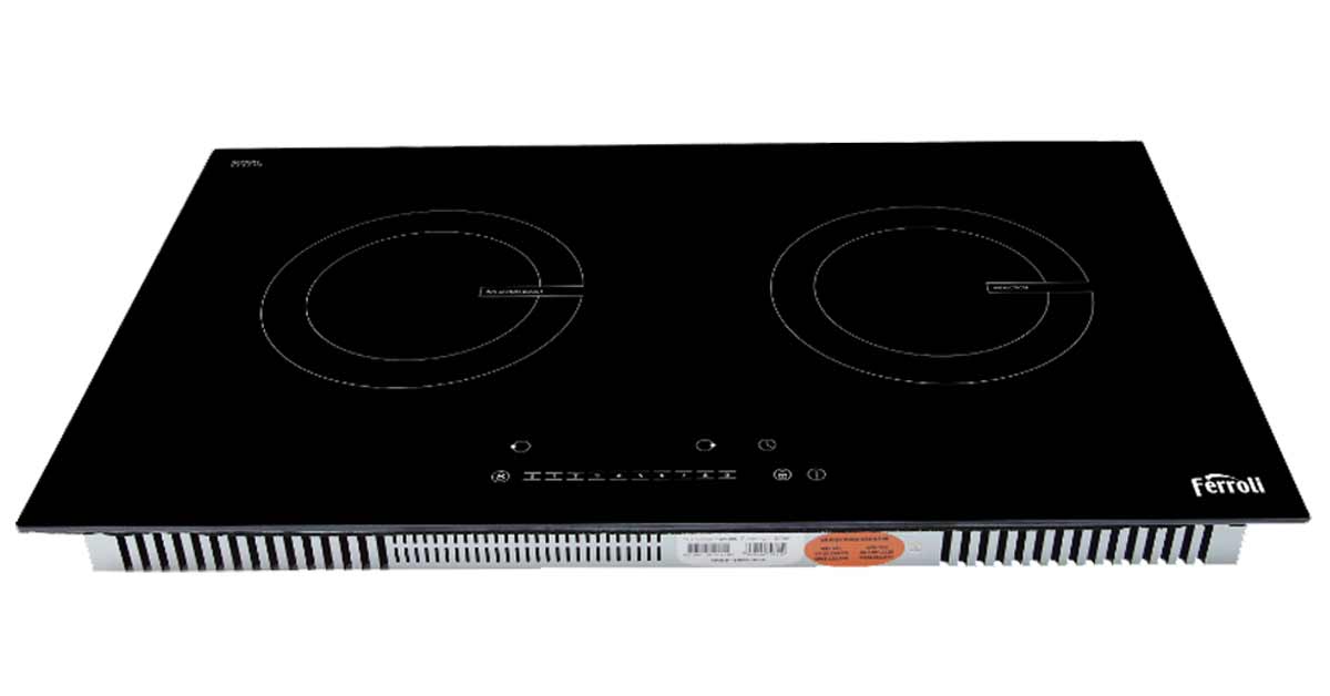 Bếp âm từ đôi Ferroli ID4000BN (74 cm)