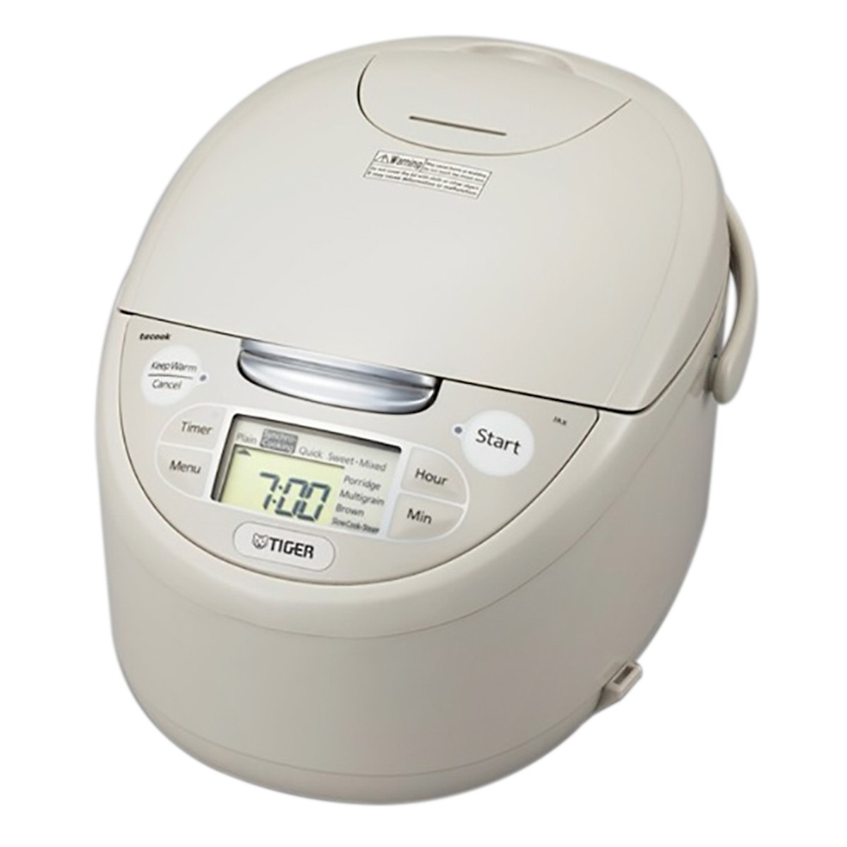 Nồi cơm điện tử Tiger JAX-R18W (1.8L) - hàng chính hãng