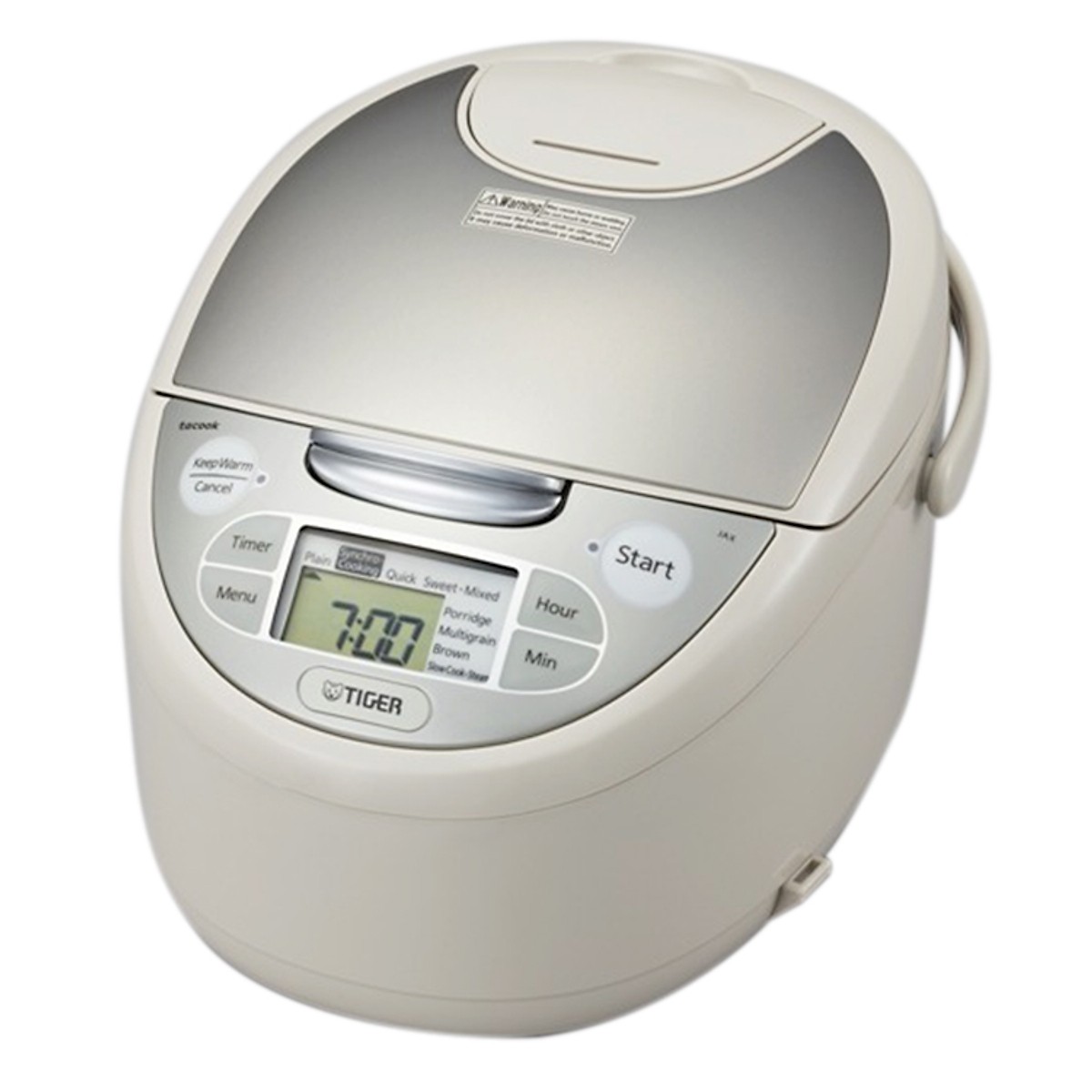 Nồi cơm điện tử Tiger JAX-S18W - 1.8L - hàng chính hãng