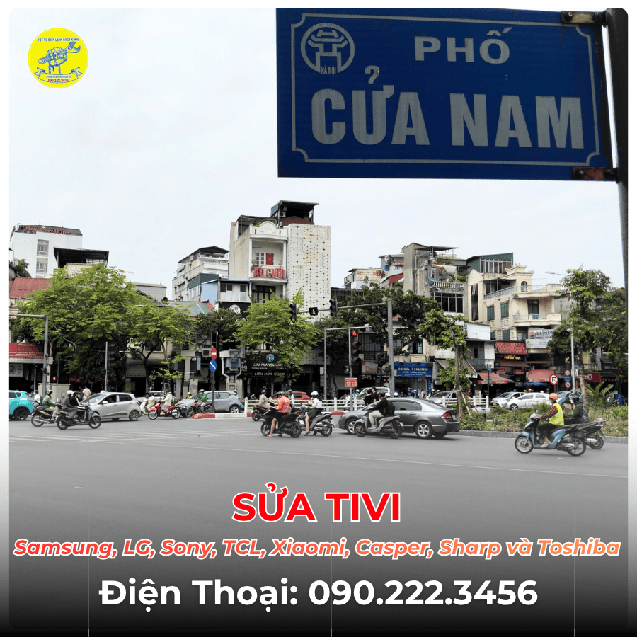 SỬA TIVI TẠI PHỐ CỬA NAM
