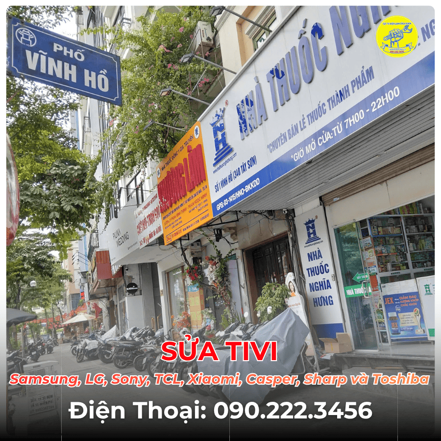 SỬA TIVI TẠI PHỐ VĨNH HỒ