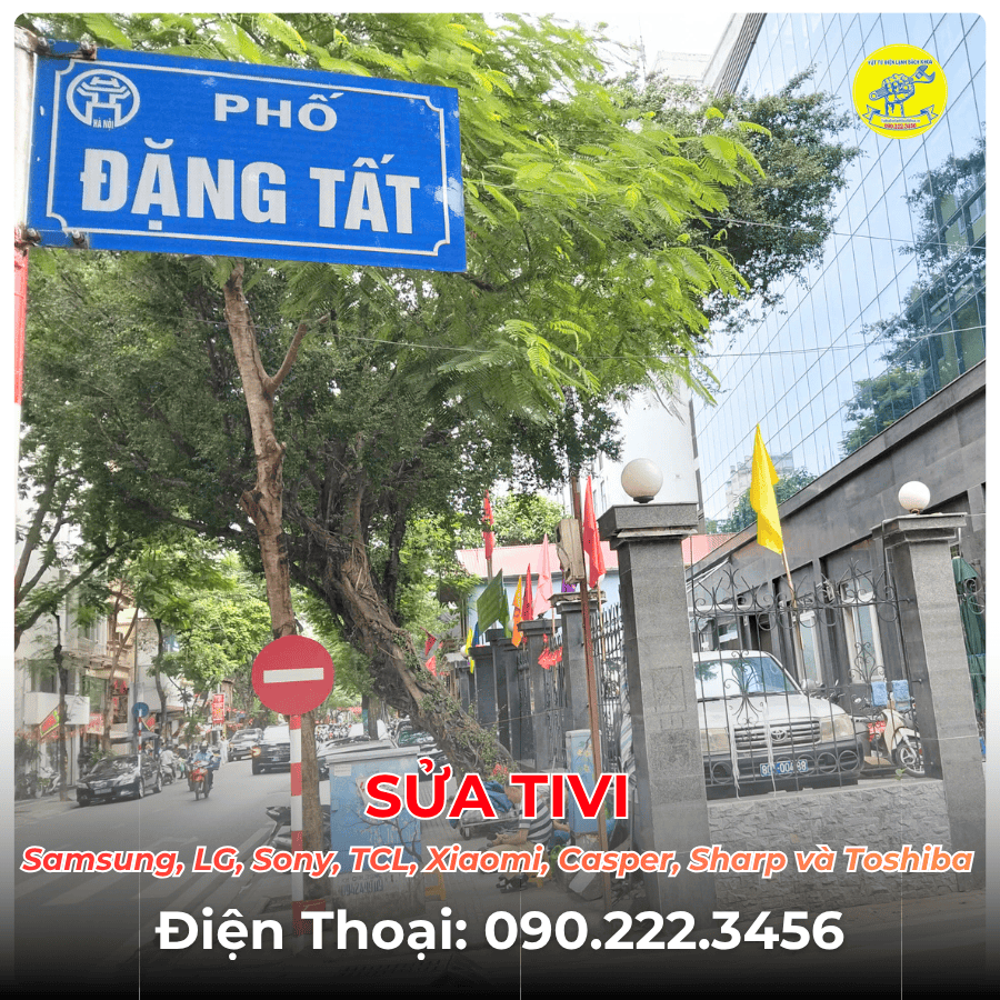 SỬA TIVI TẠI PHỐ ĐẶNG TẤT