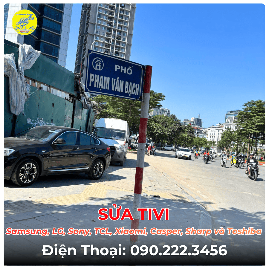 SỬA TIVI TẠI PHỐ PHẠM VĂN BẠCH
