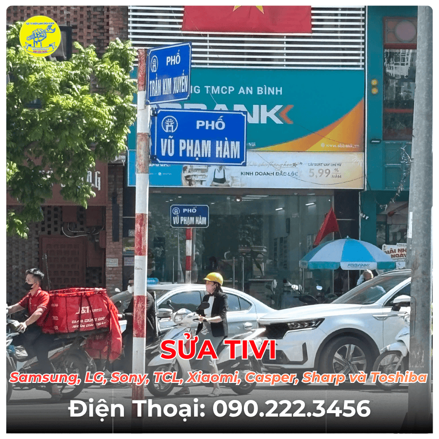 SỬA TIVI TẠI PHỐ VŨ PHẠM HÀM