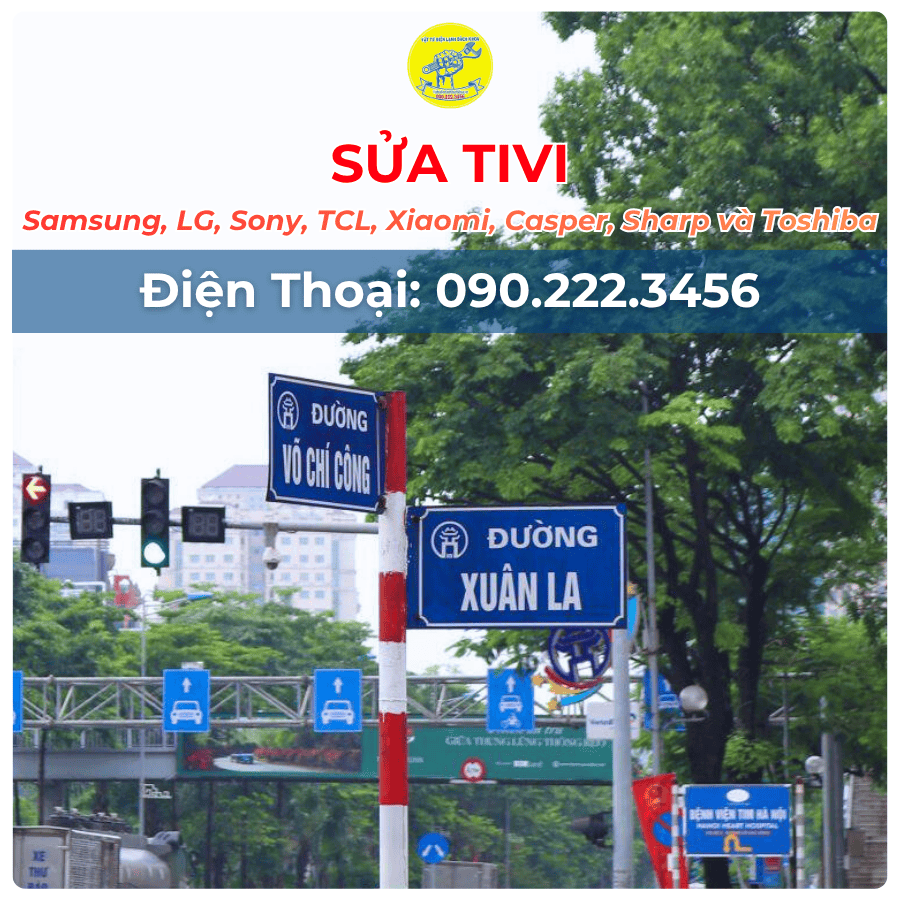 SỬA TIVI TẠI ĐƯỜNG XUÂN LA